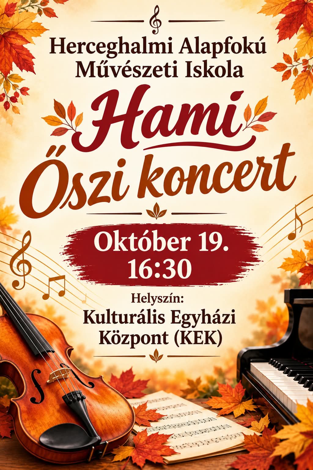 HAMI �szi koncert
